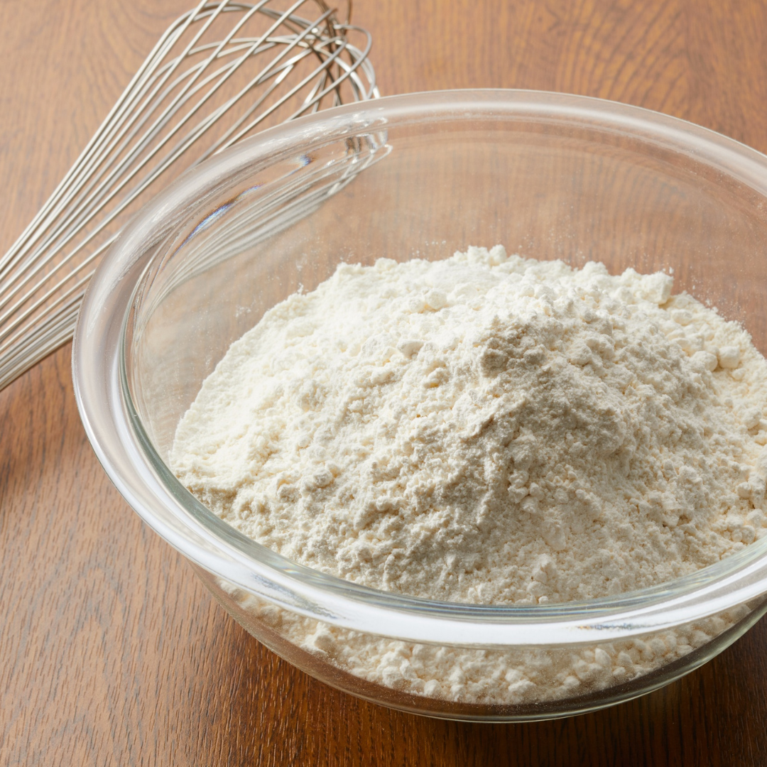 bowl of flour